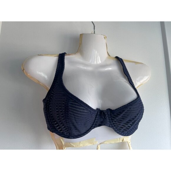 Navy Blue Demi Bra - Picture 9 of 13